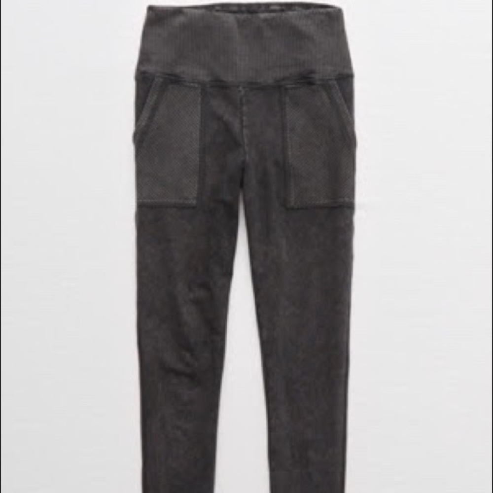 Aerie Chill Ribbed Pocket Legging